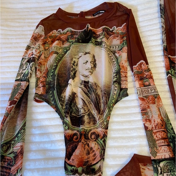 Fashion Nova mesh 2 piece bundle - Picture 3 of 10